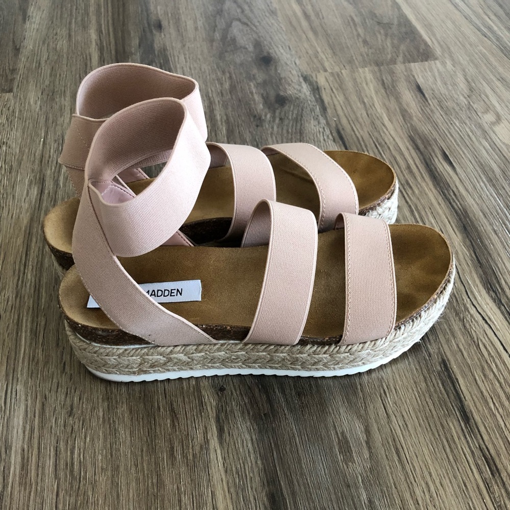 Steve Madden Kimmie Flatform Espadrille Sandals